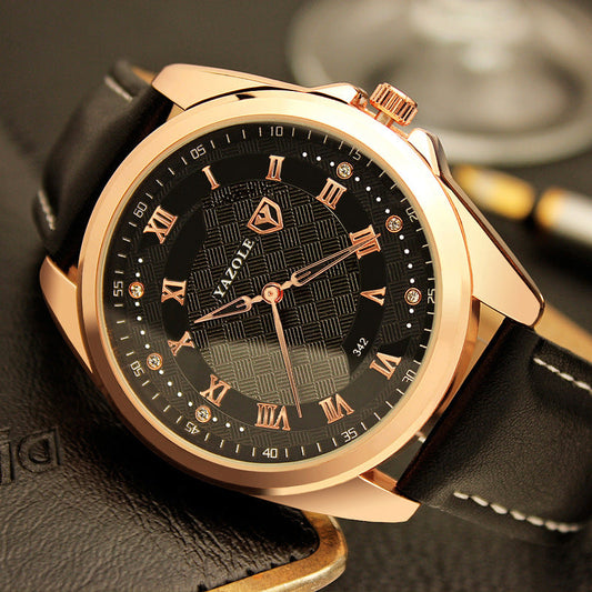Montre Quartz pour Homme d'Affaires