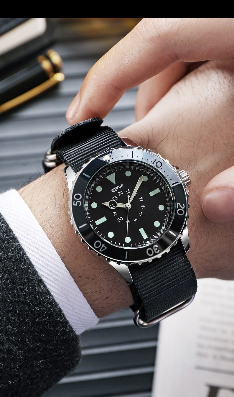 Montre Quartz Multifonction Étanche et Lumineuse pour Homme